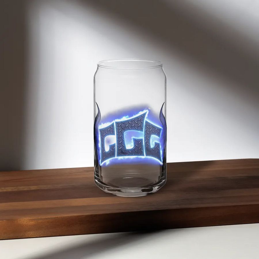 GGG Fire Logo Glass Jar product image (35)