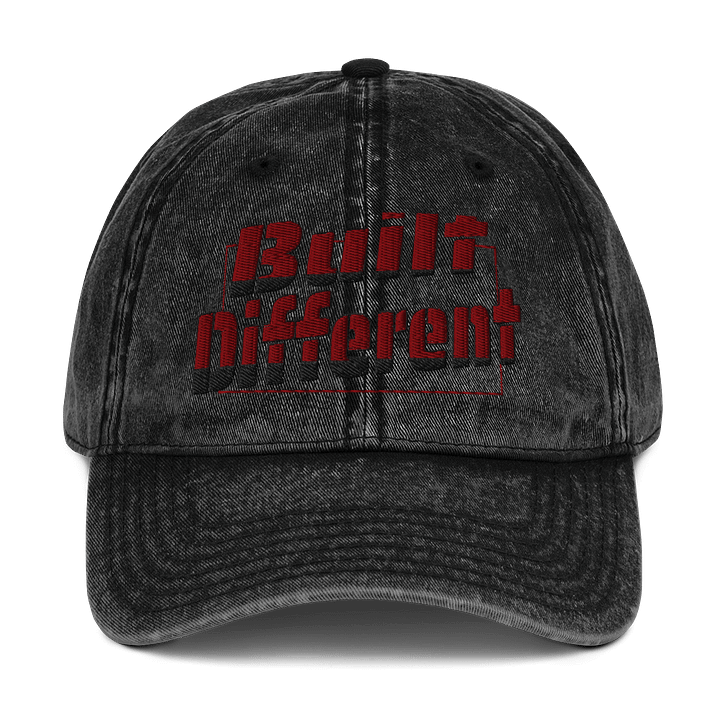 Built Different Baseball Cap product image (1)