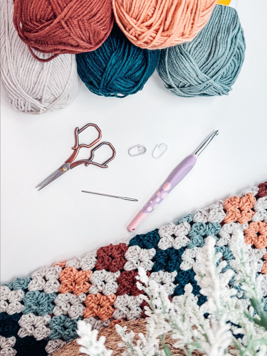 Colorful Hues Crochet Blanket Pattern product image (11)