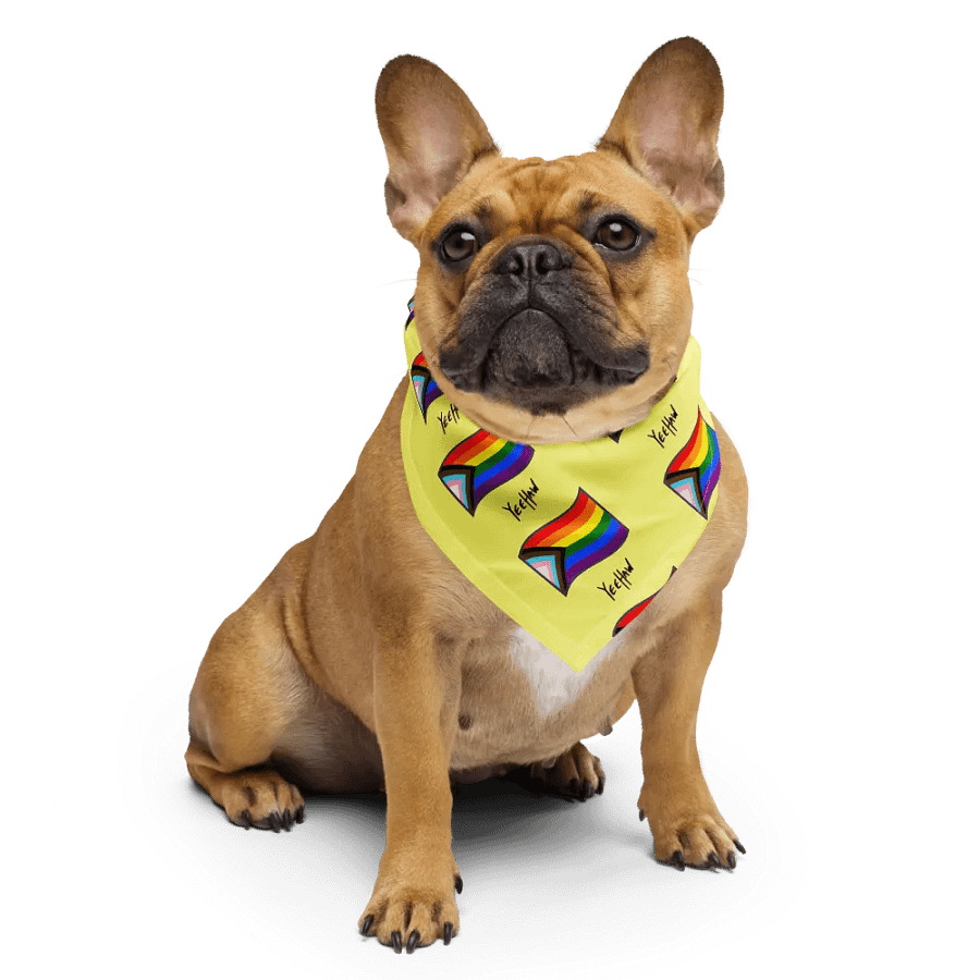 Cowboy x Pride Bandana (Yellow) product image (6)