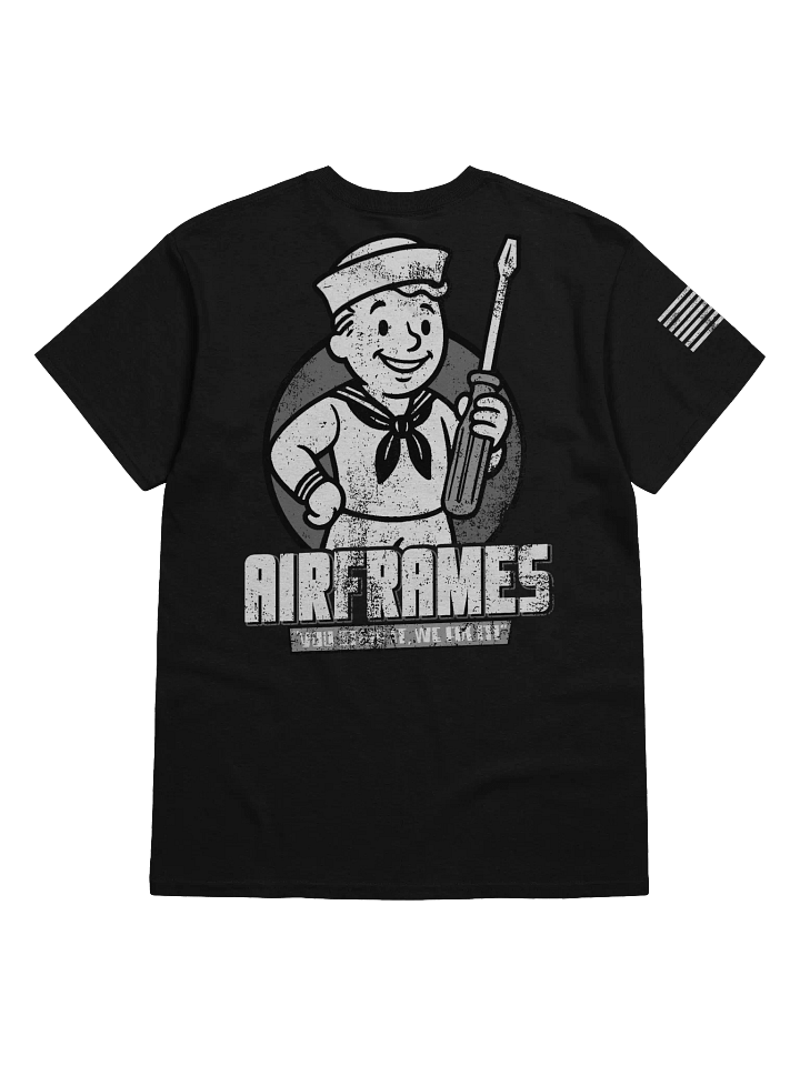 "AIRFRAMES: Strip it" Vintage Work Shirt product image (19)