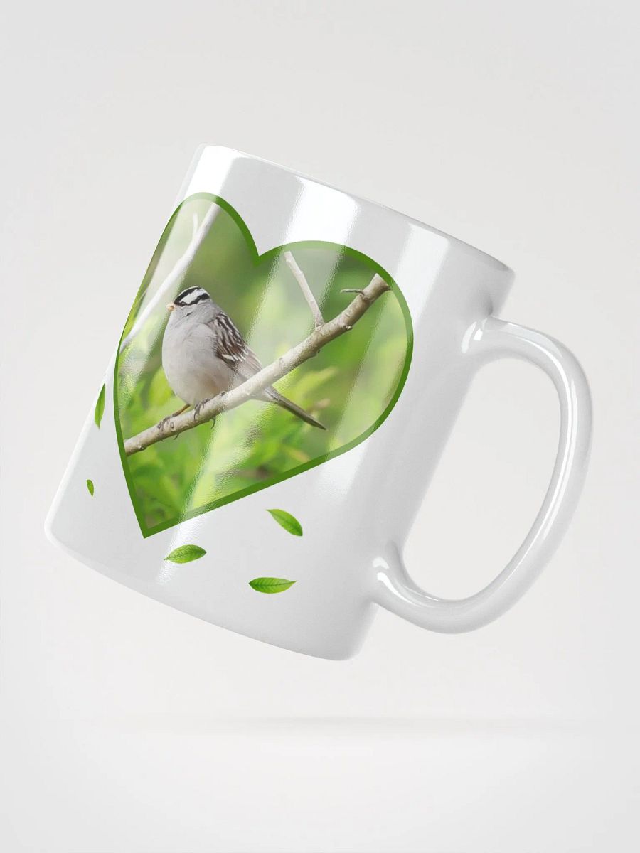 White-Crowned Sparrow Bird Wildlife Photography Mug product image (5)