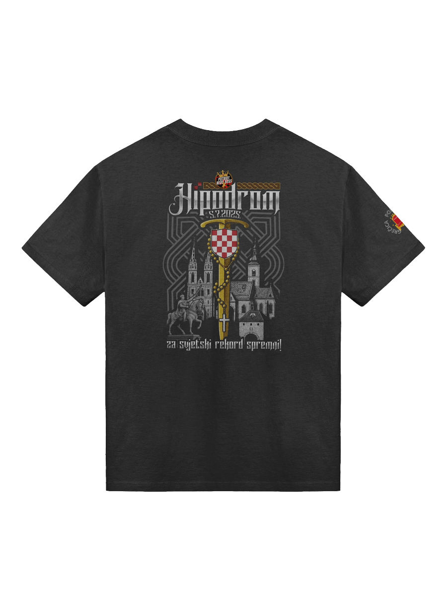 Royal Heritage Checkered Shield T-Shirt Thompson King Tomislav product image (2)
