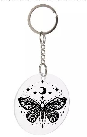 Moth (Style 4)  Key Chain! product image (4)