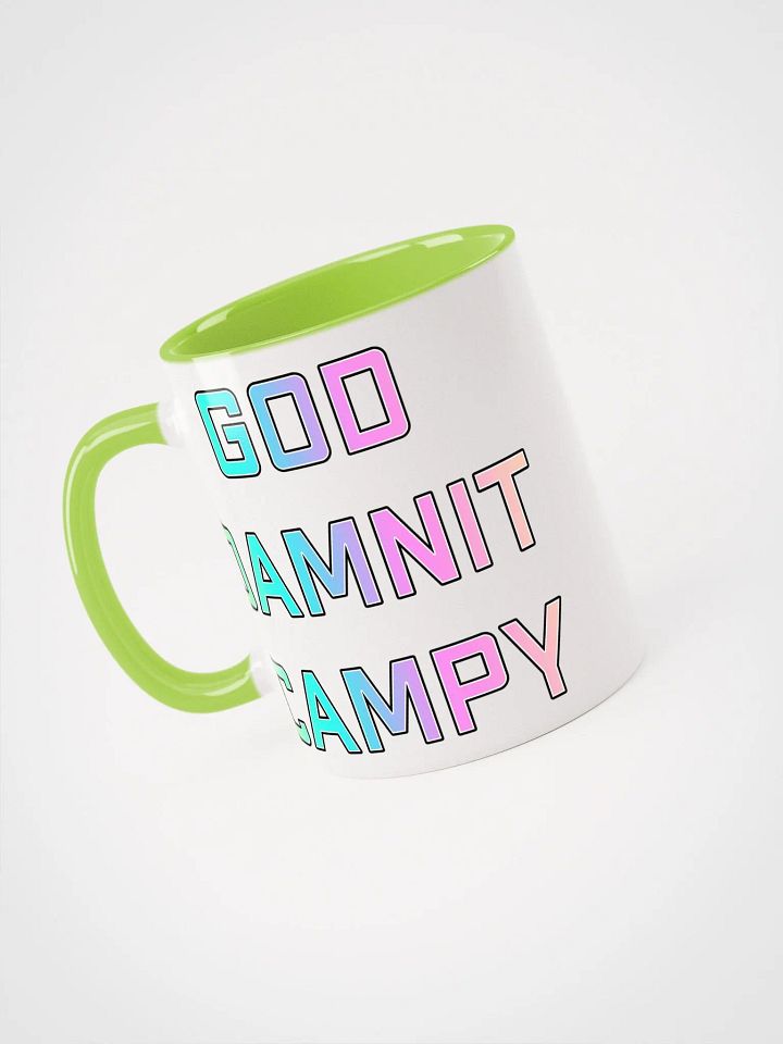God Damnit Campy Mug product image (1)