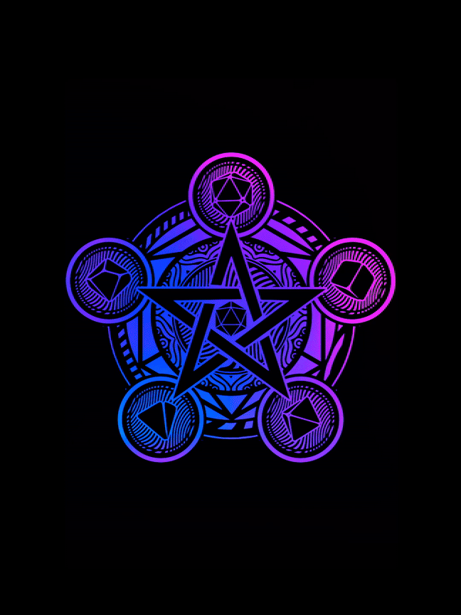 D20 Pentagram [13x13] product image (1)