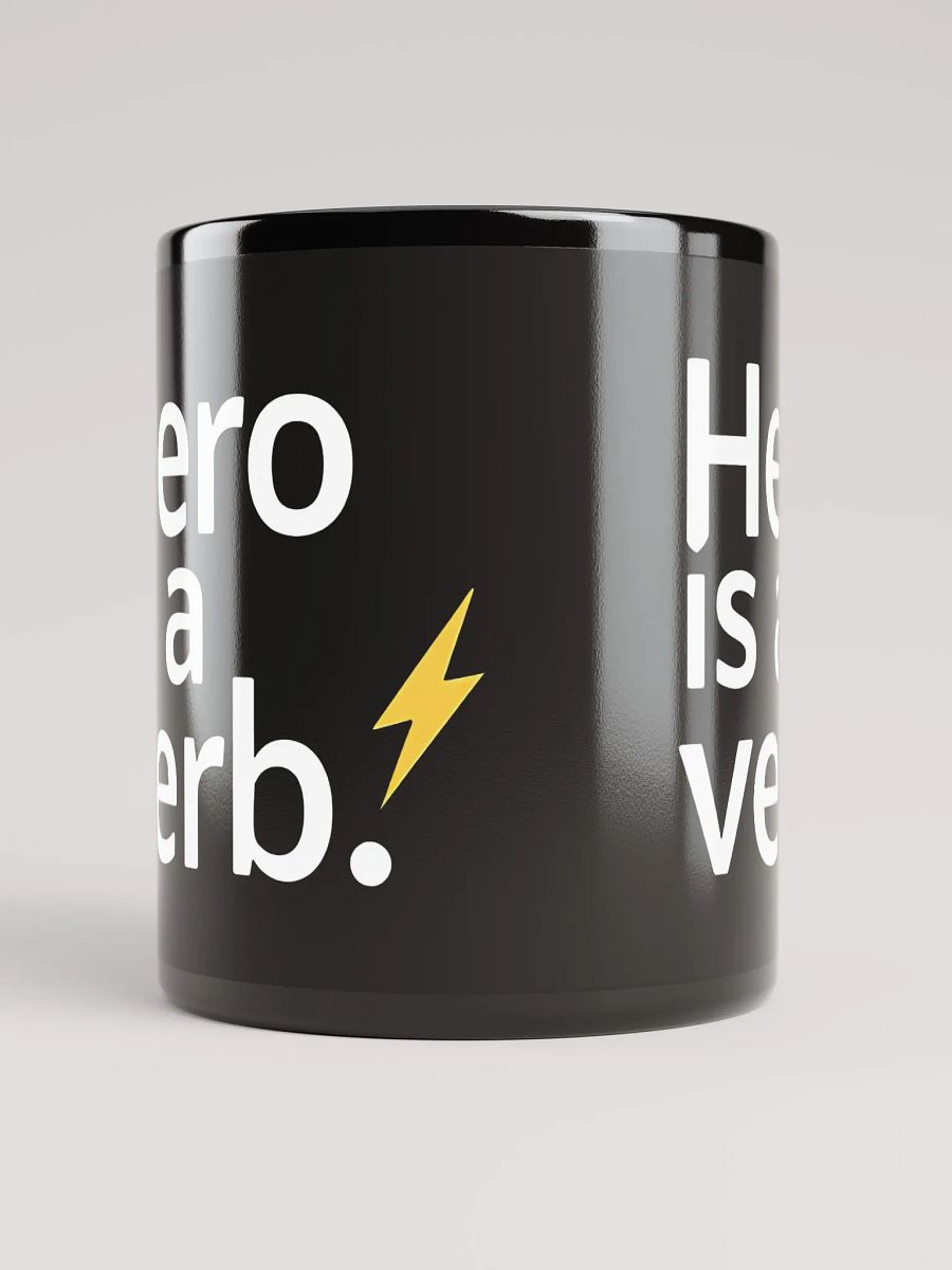 Hero Is a Verb – The Robert Downey Jr. Inspirational Mug That Transforms Ordinary Fans Into Everyday Heroes product image (5)