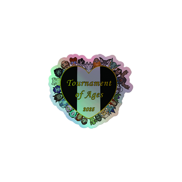 Everyone's Got Heart - Holographic Sticker Sheet product image (1)