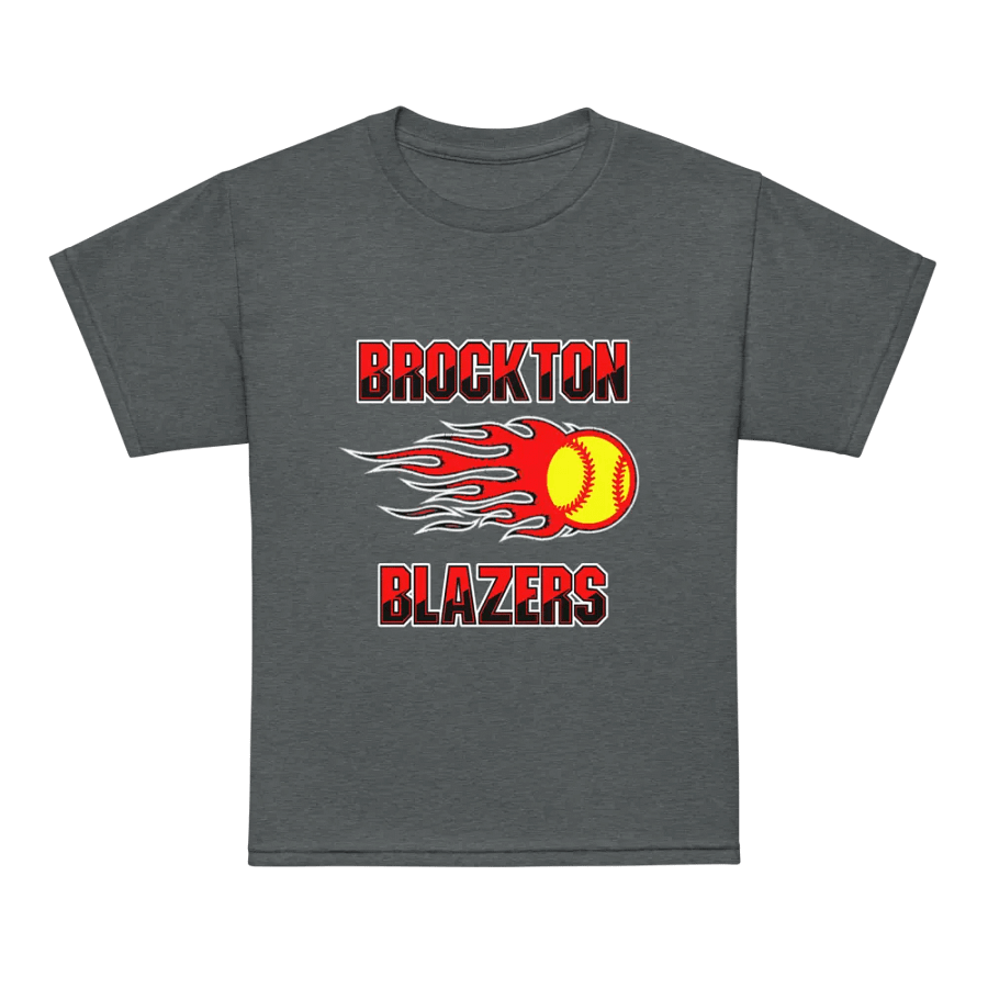 Youth Brockton Blazers Logo Tee - Gray product image (7)