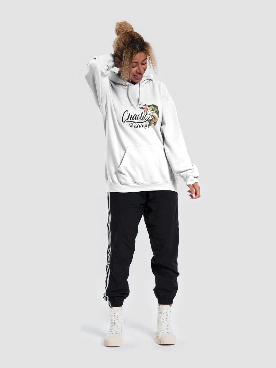 White Logo Hoodie product image (6)