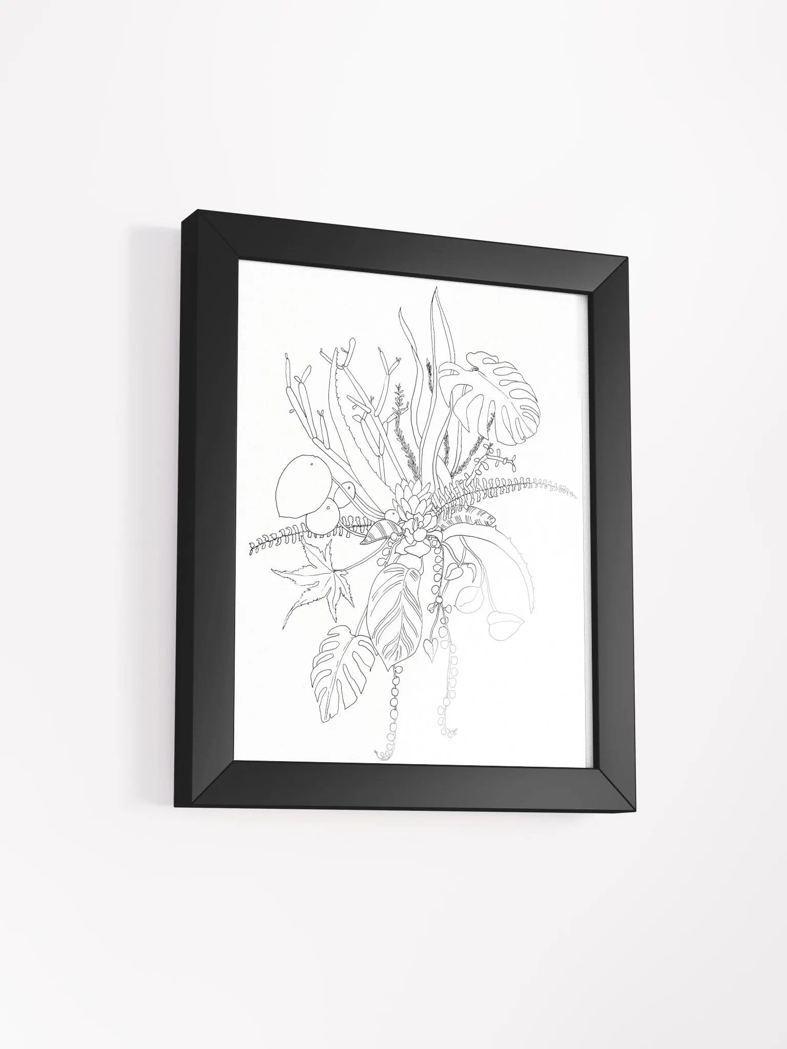 "Plant Party" Framed Print product image (2)