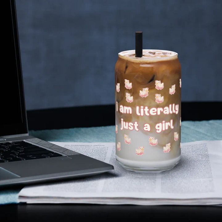 Just A Girl Glassware product image (2)
