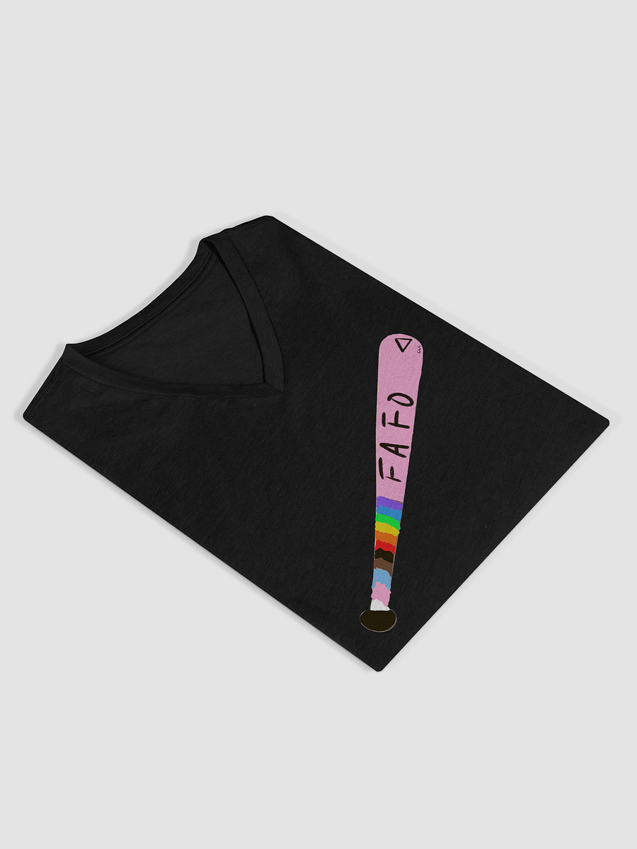 FAFO (SFW version) Relaxed V-Neck Tee product image (9)