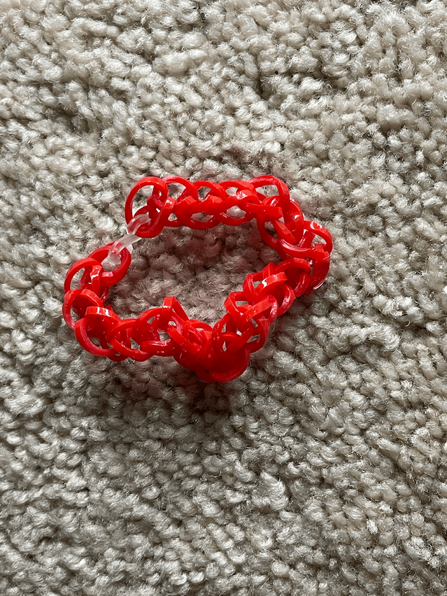 Red Loom Bracelet! product image (1)