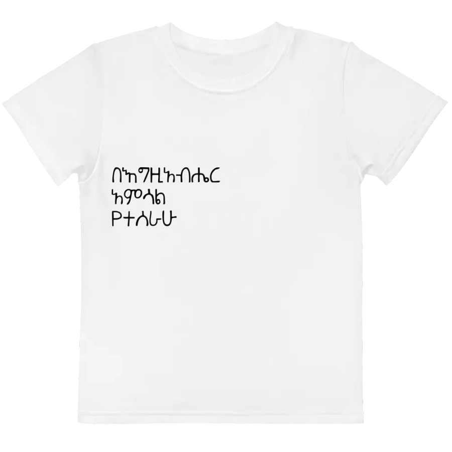 'Made in the Image of God' kids crew neck T-shirt product image (3)