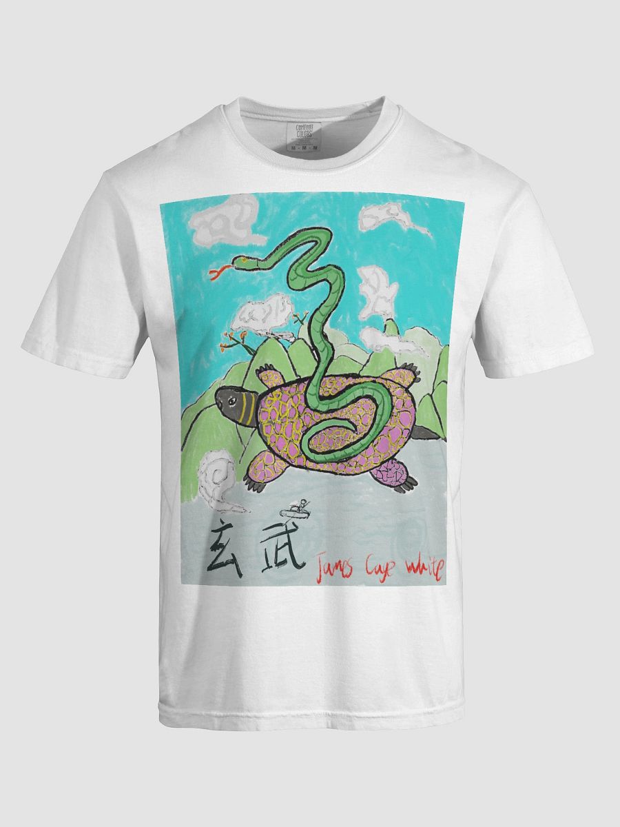 Comfort Colors Garment-Dyed Heavyweight T-Shirt: snake and turtle product image (58)