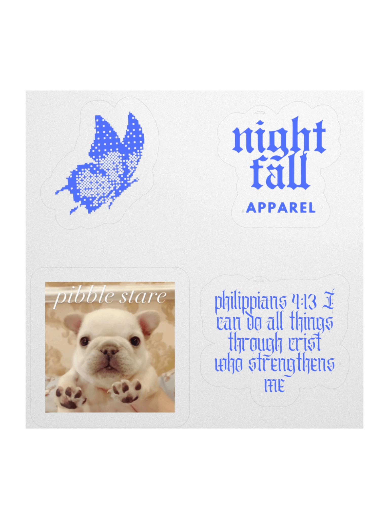 Pibble and friends stickers product image (3)
