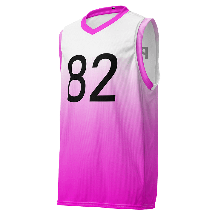 Gradient 82 Unisex Basketball Jersey product image (1)