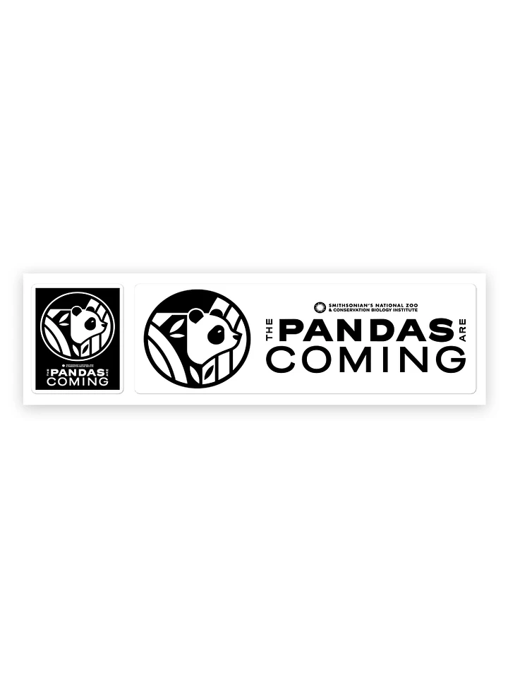 Pandas Are Coming Sticker Sheet II product image (1)