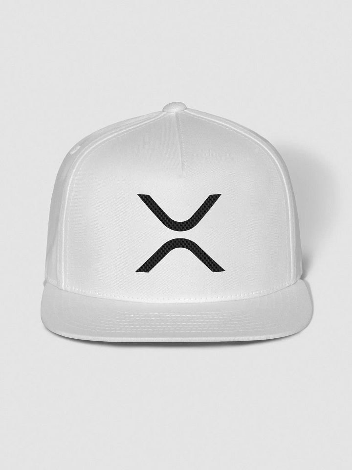 Black XRP Logo Snapback product image (1)