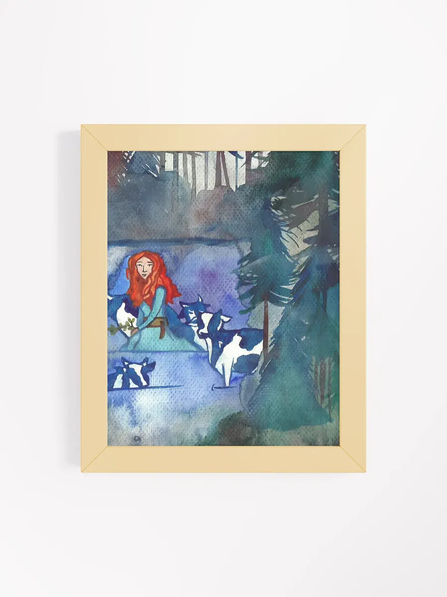 Vellamo And The Magic Cows Framed Print product image (23)