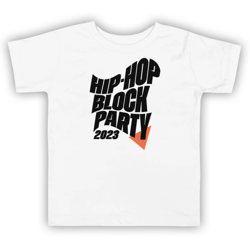 Hip-Hop Block Party Tee - White (Toddler) Image 1