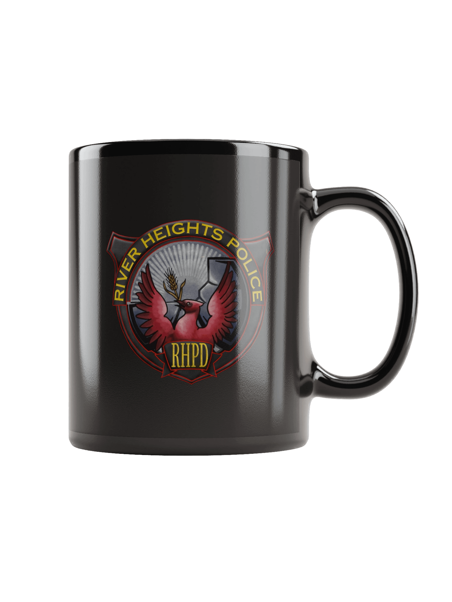 River Heights PD Black mug product image (2)