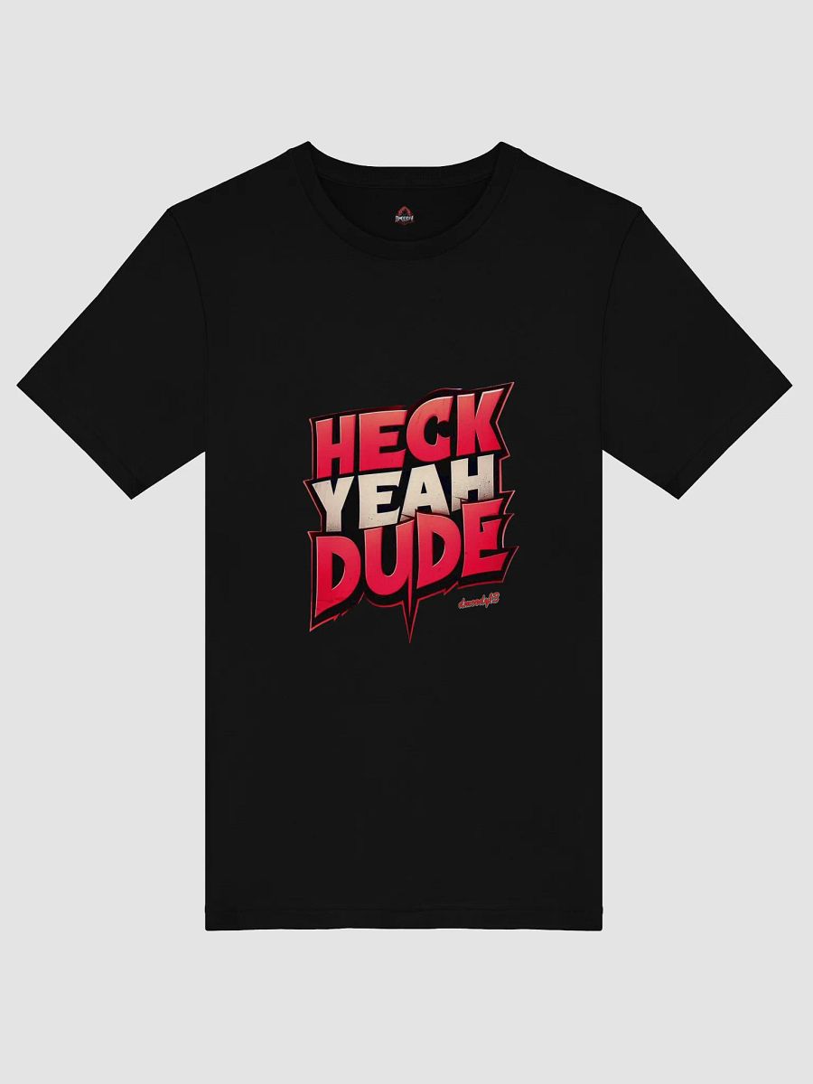 HECK YEAH DUDE Bella+Canvas t-shirt product image (29)