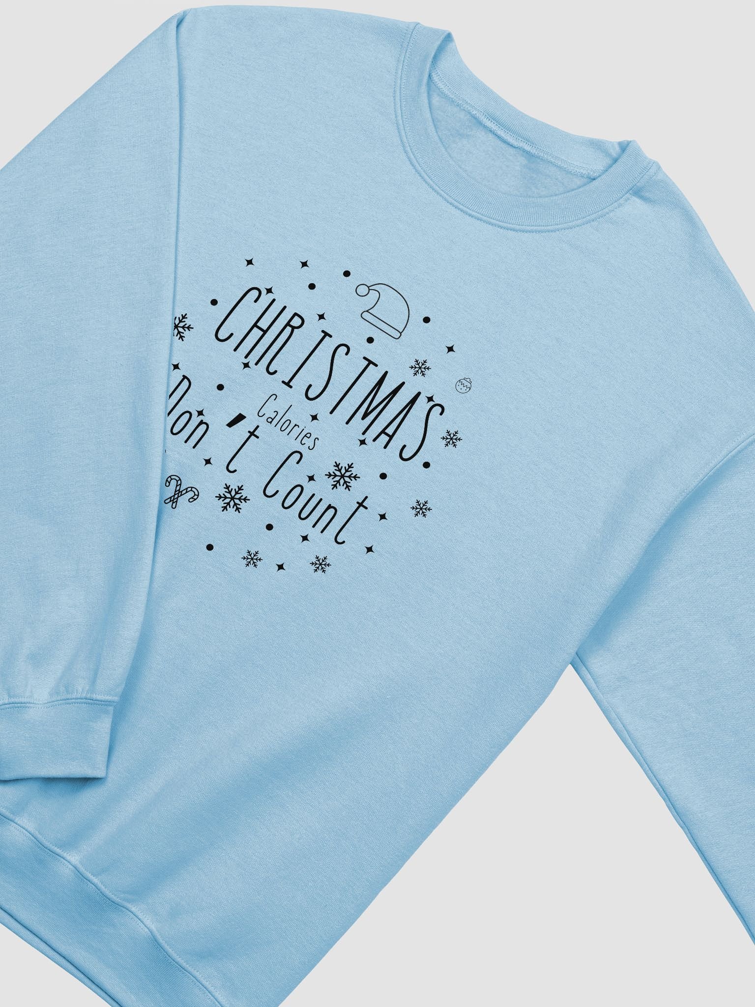 Christmas Calories Don't Count Crewneck Sweatshirt product image (7)