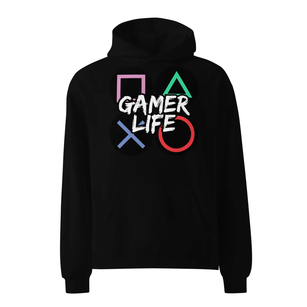 GAMER LIFE Symbol Grid Hoodie product image (1)