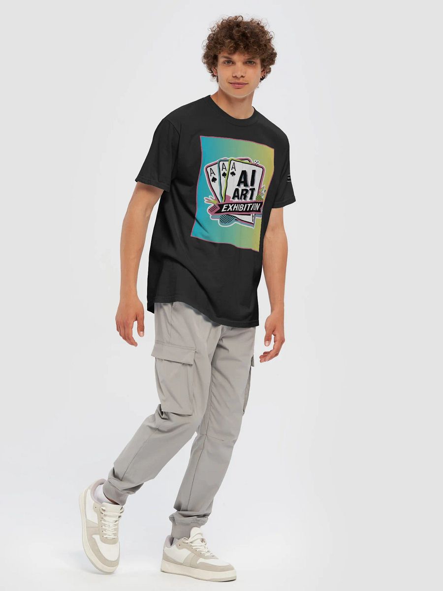 "AI ART EXHIBITION" 100% cotton T-shirt product image (20)