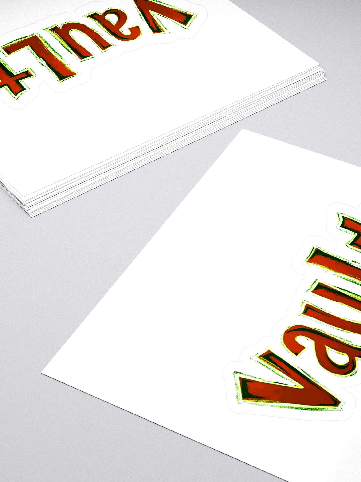 Reflective Vibe Cut Stickers product image (4)