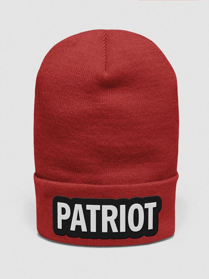 Cuffed Beanie: Patriot (EXCLUSIVE) product image (1)