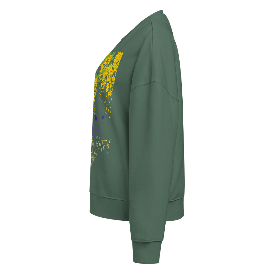 Butterfly Blooms Organic Sweatshirt product image (3)