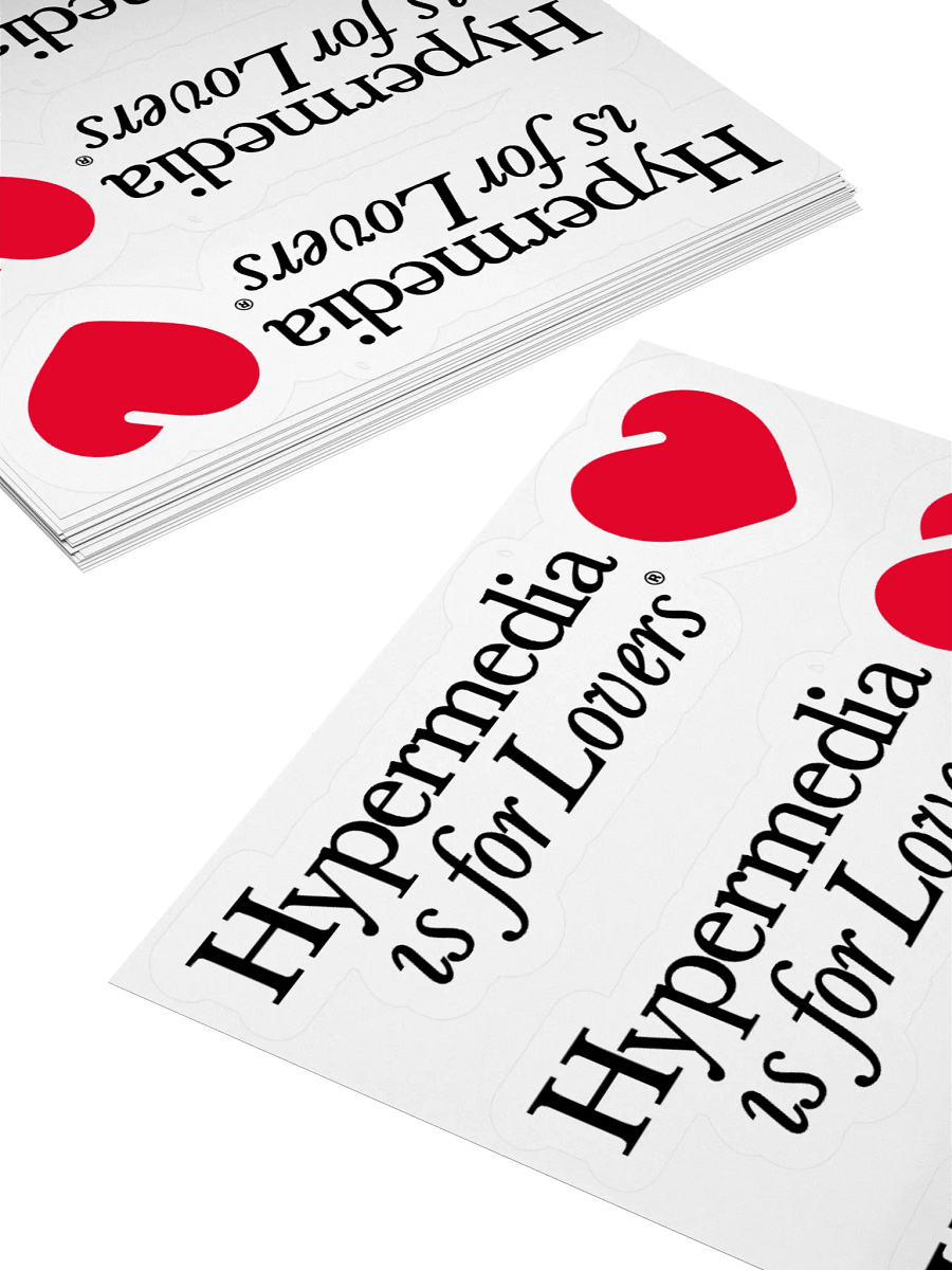 hypermedia is for lovers sticker product image (10)