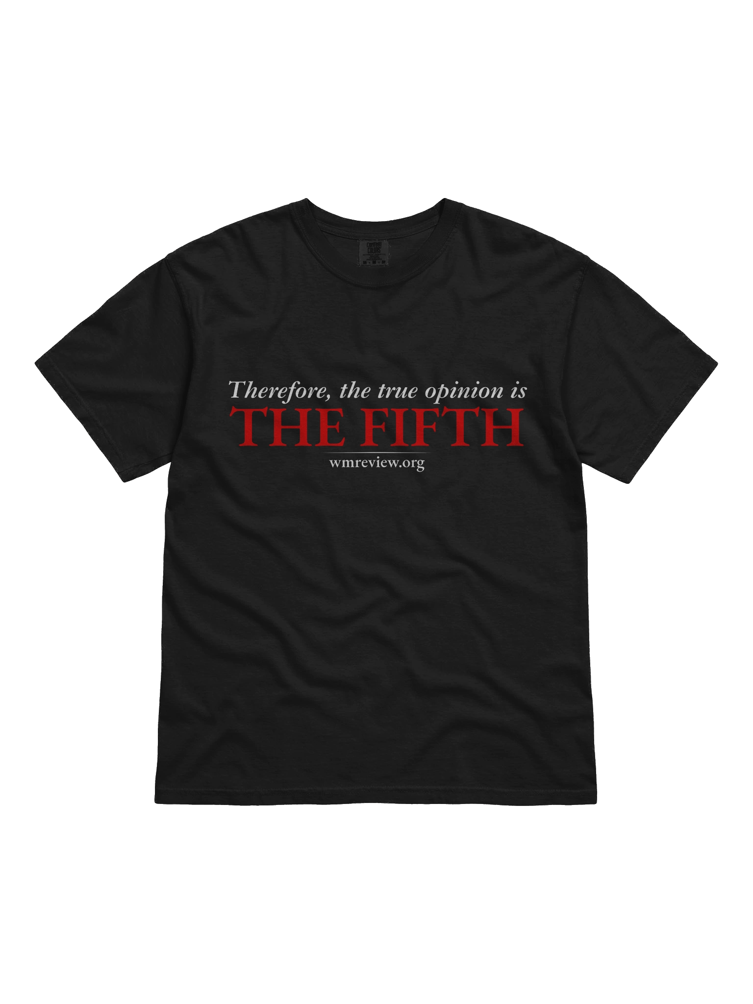 The WM Review 'The Fifth' T-Shirt product image (1)