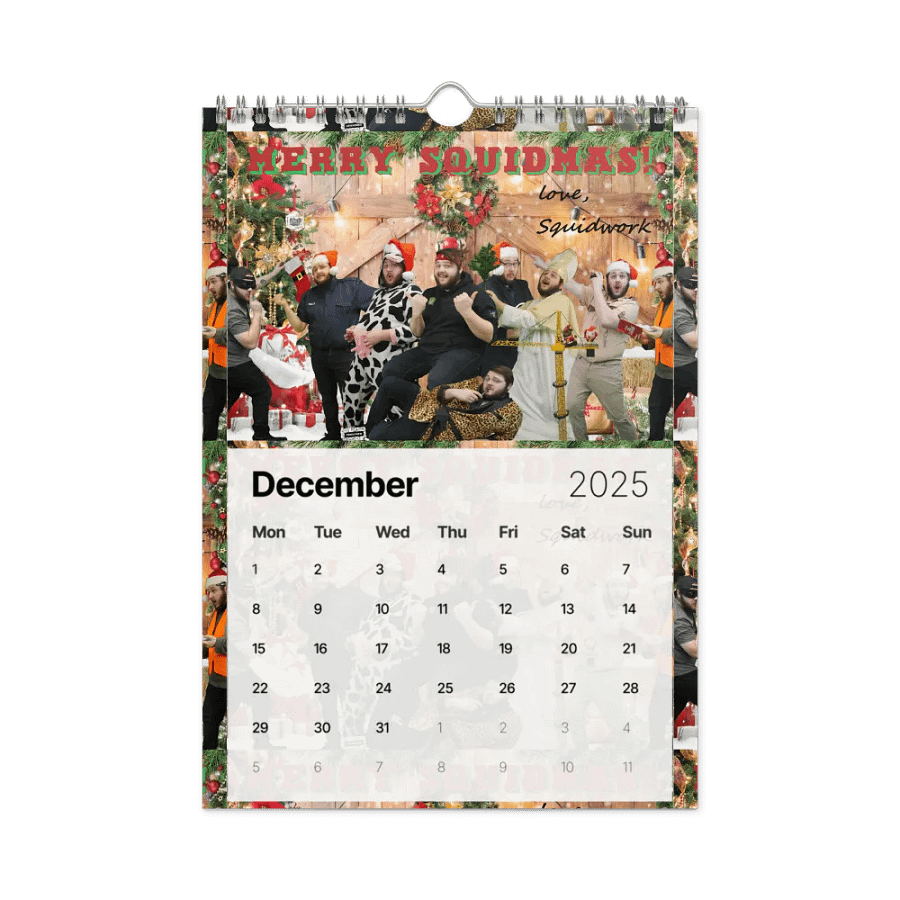 Squidwork 2025 Calendar product image (4)