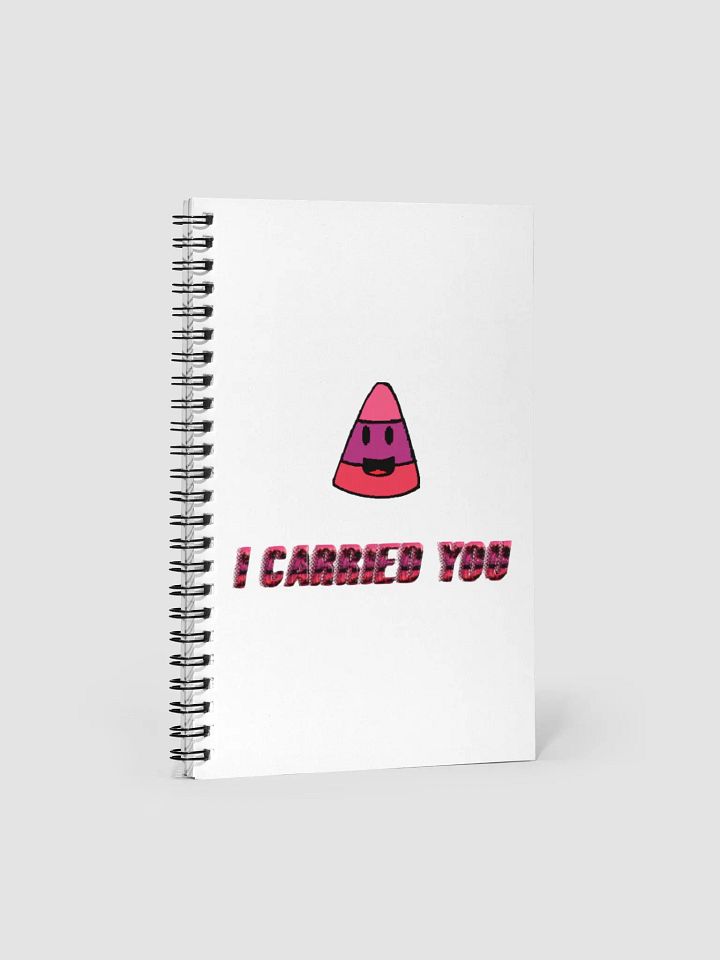I CARRIED YOU - Spiral Notebook product image (1)