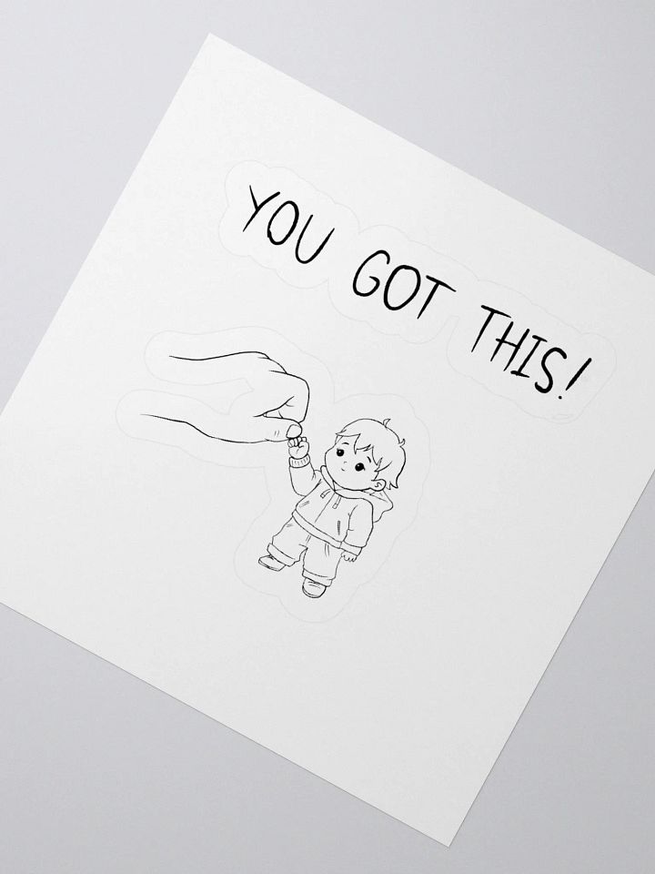 You Got This! Kiss Cut Stickers product image (6)