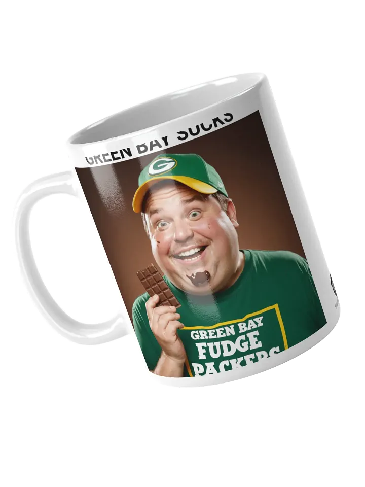 Green Bay Sucks Fudge Packers Mug | NFL Rivals Locker | Green Bay Packers | Trash Fanz product image (1)