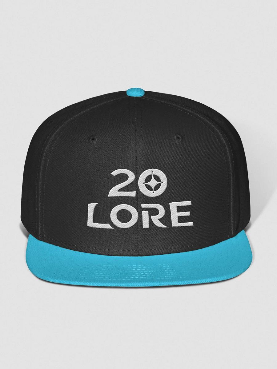 Light On Dark Embroidered - Flat Bill - Snap Back product image (4)