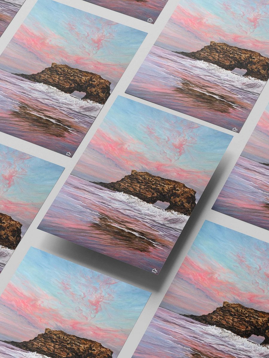 Natural Bridge, State Beach Art Print product image (7)