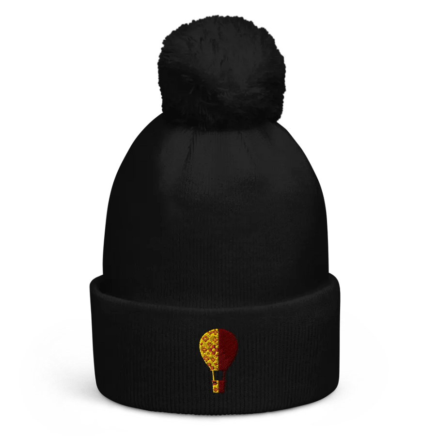 Zia Symbols Hot Air Balloon Pom-Pom Beanie product image (4)