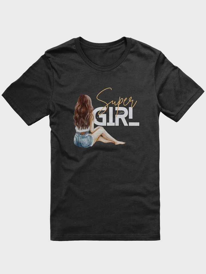 Super Girl Illustrated T-Shirt product image (2)