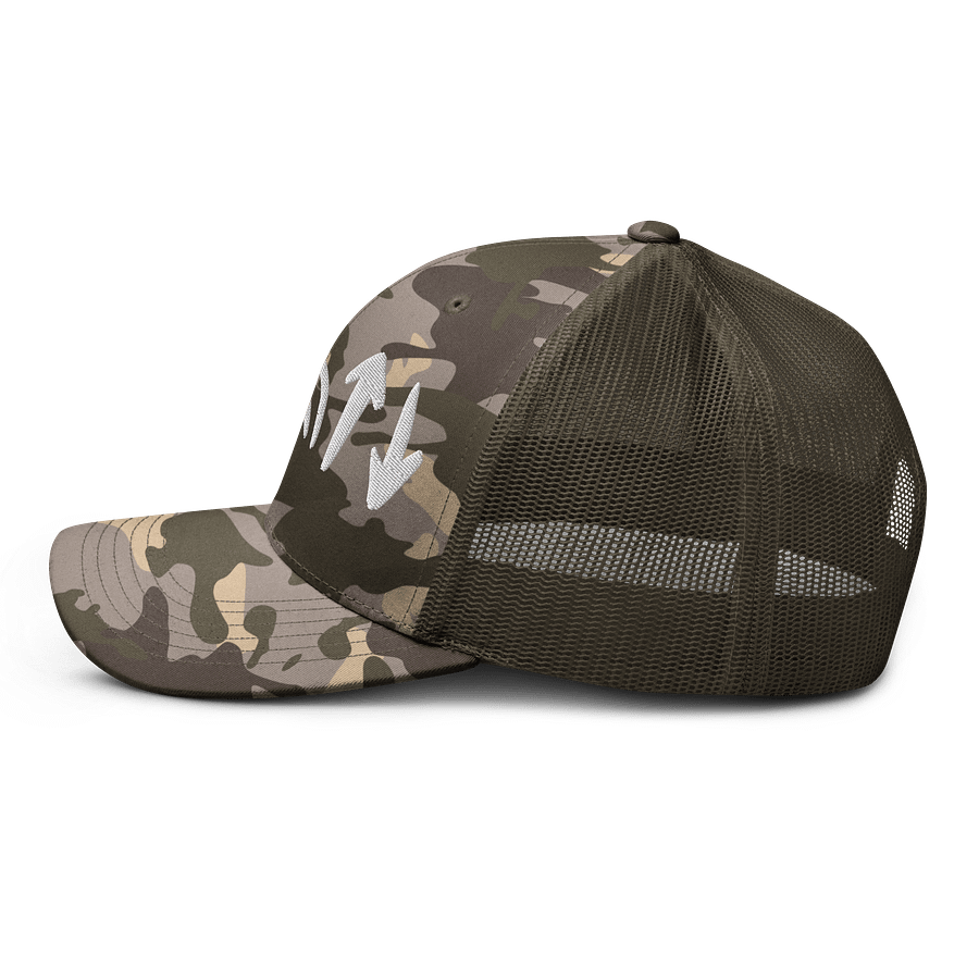 He Came. He Died. He Arose. He's Coming Back Christian Camo Hat product image (3)