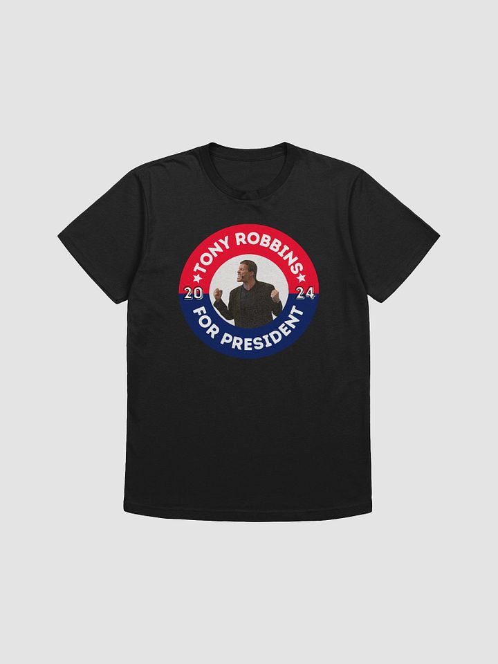 Tony Robbins for President 2024 Campaign Button Next Level Supersoft T-Shirt product image (1)