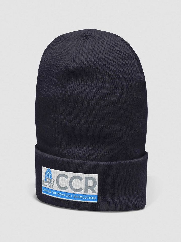 CCR navy blue beanie hat product image (2)