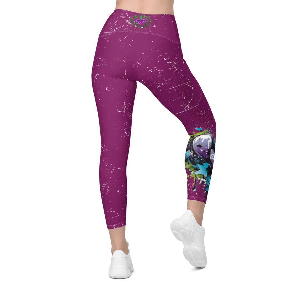 Urban Hearts All-Over Leggings product image (2)