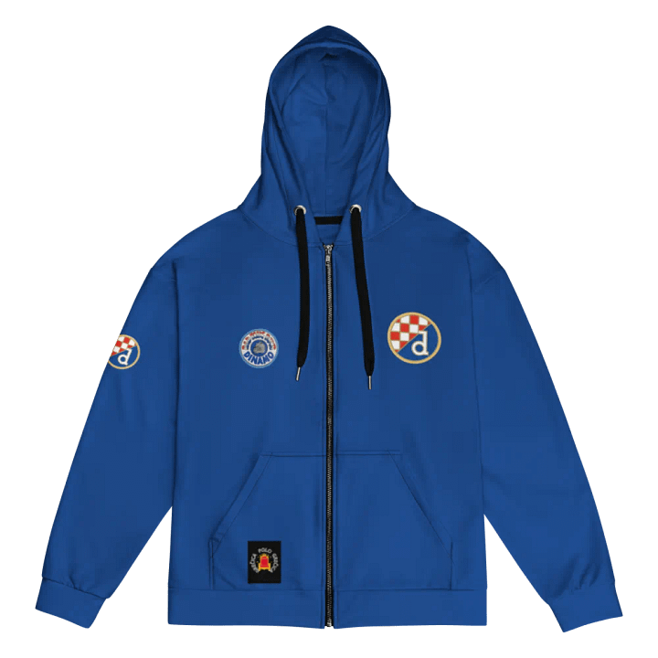 Bad Blue Boys Dinamo All-Over Print Zip Hoodie product image (1)