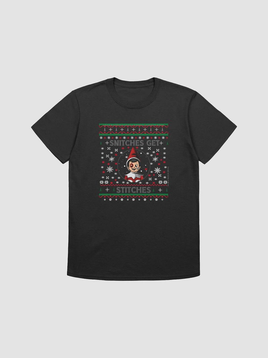 Holiday - Elf Snitches Get Stitches Ugly Sweater Style product image (3)